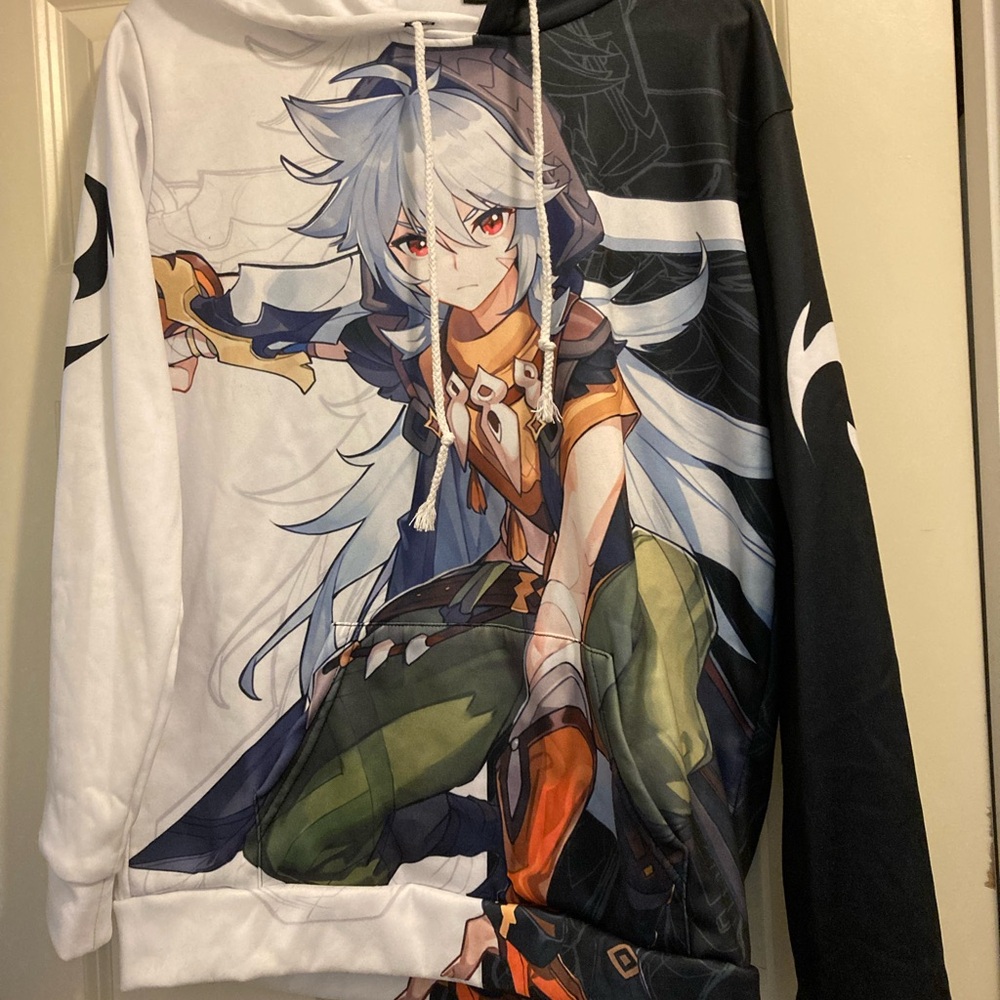 Anime Character Graphic Hoodie